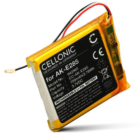 Akku für Jabra Elite 85h, Evolve2 85 563439P (750mAh, 3.7V) von CELLONIC