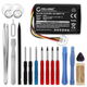 1x 1800mAh 3.7V + kit d'outils 17pcs
