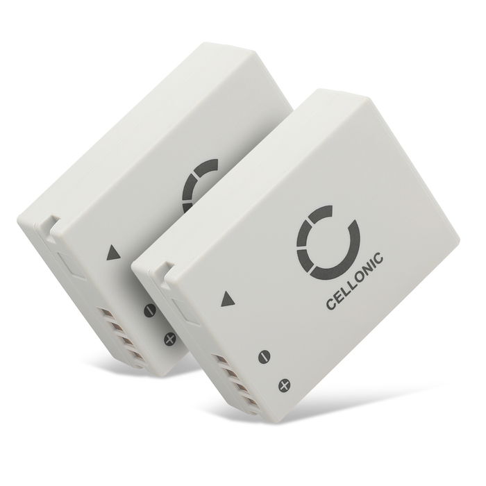 Batteria per Canon PowerShot SX50 HS SX60 HS G16 G15 G1X G3 X SX40 HS NB-10L (800mAh, 7.4V) marca CELLONIC