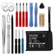 1x Batteria 300mAh + Kit di attrezzi (17 pezzi)