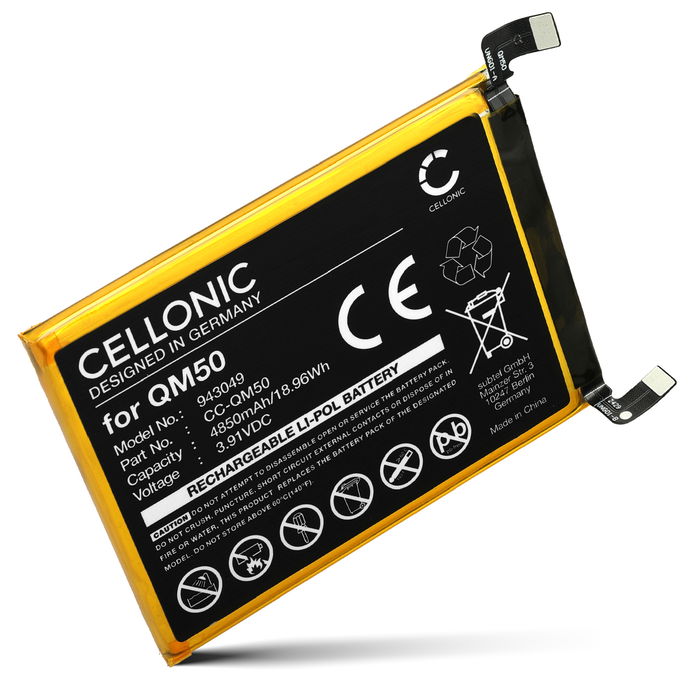 Motorola EDGE 40 NEO Batteria 4850mAh marcata Cellonic