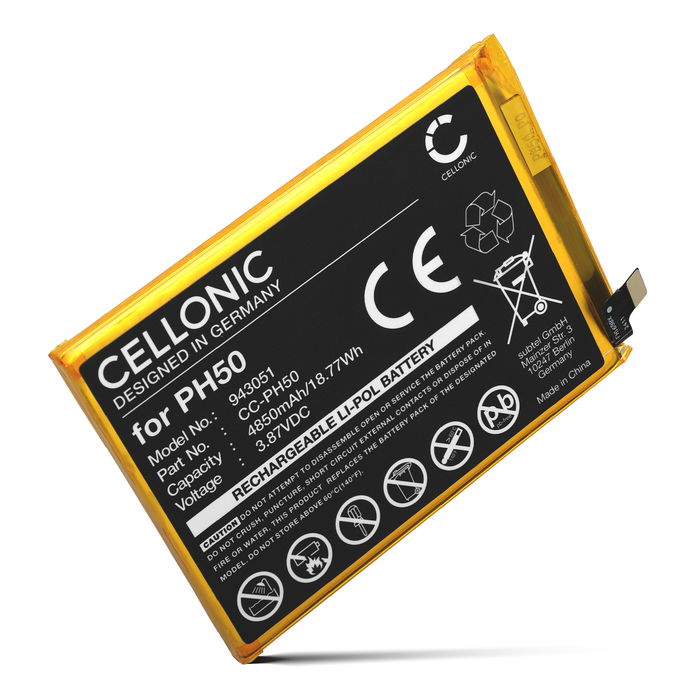 Motorola Moto G23 Batteria 4850mAh marcata Cellonic