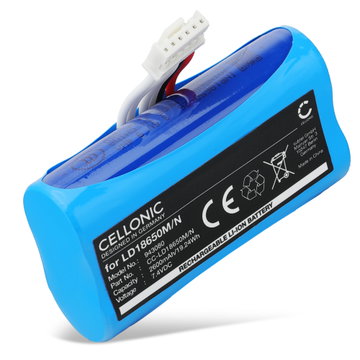 Battery for Ingenico AXIUM DX4000, AXIUM DX8000, AXIUM DX8002, Landi A8s 2600mAh from CELLONIC