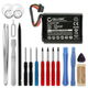 1x Batteria 1100mAh + Kit di attrezzi (17 pezzi)