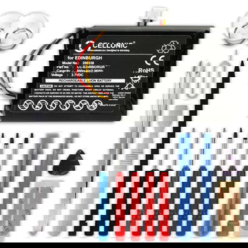 Batteria per TomTom ONE XL ONE XL Europe ONE XL Regional XL 325 EDINBURGH 800mAh + Set di strumenti 17pz di subtel