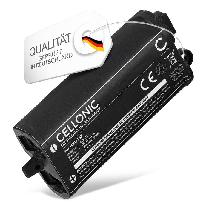 DAITEM RXU15X Akku 3000mAh Ersatzakku Batterie von Cellonic