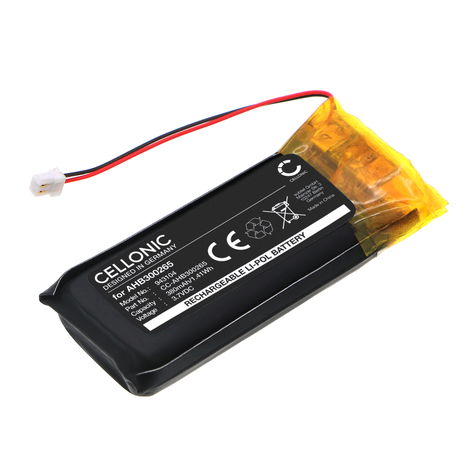 Batterie pour Casques et Écouteurs Jabra Evolve2 65, 65 Flex AHB300265 (380mAh, 3.7V) de CELLONIC