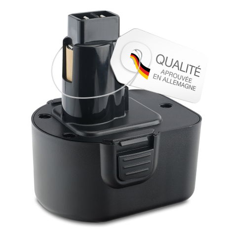 1x Batterie pour Outils Électriques Black & Decker TV250; CD12CA; KC12CE; KC12GT; Q120 TV250, PS350 (2100mAh, 12V) de CELLONIC