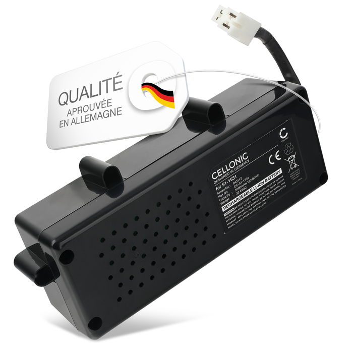 Batterie pour Bosch Indego 800, Indego 1000, Indego 1200 Connect, Indego 1100 Connect, Indego 1300, Indego 13C 32.4V Li Ion 5000mAh de CELLONIC