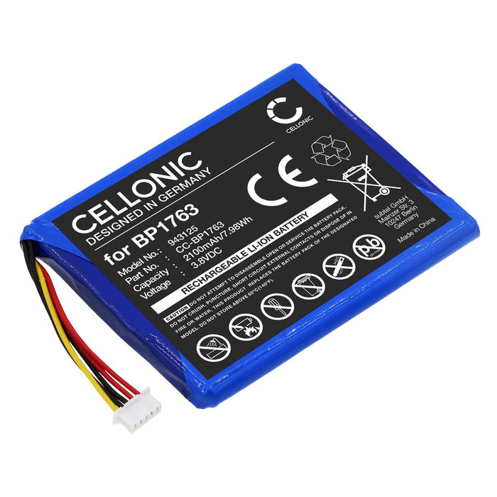 VTech BP1763 Akku 2100mAh Ersatzakku Batterie von Cellonic