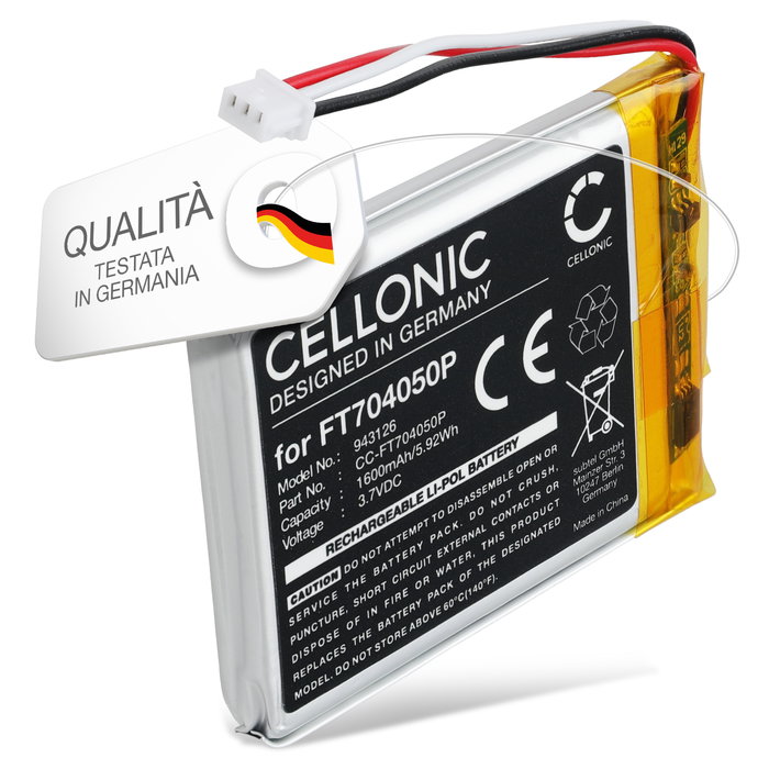 Batteria per Babymoov YOO-Twist 1600mAh marca CELLONIC