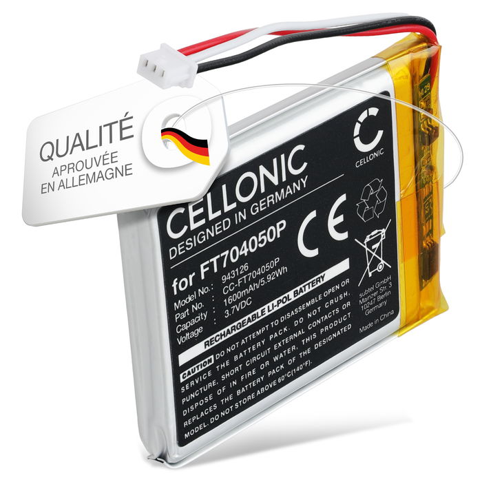 Batterie pour Babymoov YOO-Twist 1600mAh de CELLONIC