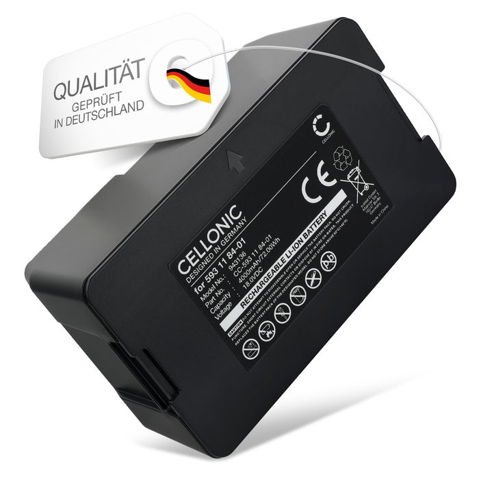 Husqvarna Automower 430X 2019 Akku 4000mAh Ersatzakku Batterie von Cellonic