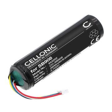 Batterie Shure MXW2X SB908 (2600mAh, 3.7V) de CELLONIC