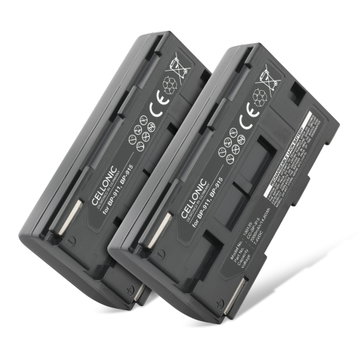 2x Akku für Canon XF100 G2000 G1000 XF105 XL1s XL1 XL2 XH-A1 BP-915 BP-945 BP-930 BP-911 BP-941 BP-927 BP-924 BP-914 (2000mAh, 7.4V) von CELLONIC