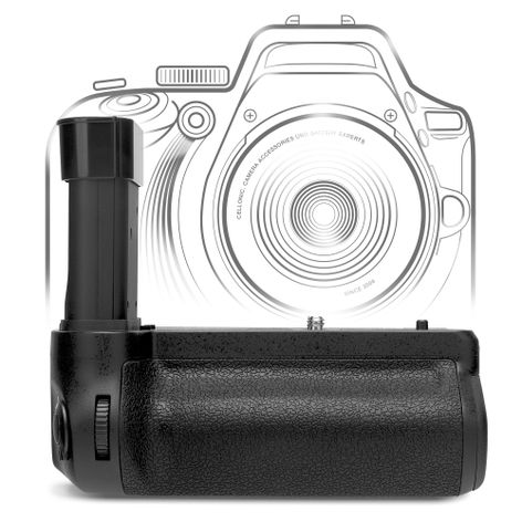 Poignée d’alimentation MB-N14 pour appareils photo Nikon Z6 III – grip vertical pour batteries EN-EL15,EN-EL15a,EN-EL15b,EN-EL15c de CELLONIC