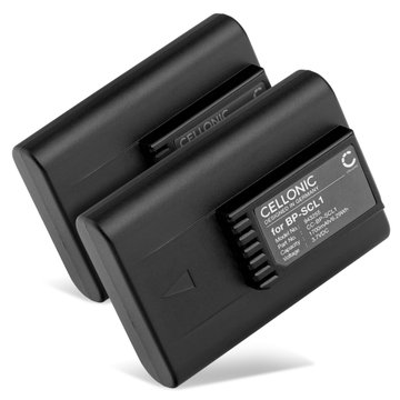 2x Akku für Leica M8, M9-P, M9-M BP-SCL1 (1700mAh, 3.7V) von CELLONIC