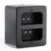 Caricabatterie Doppio + Cavo USB