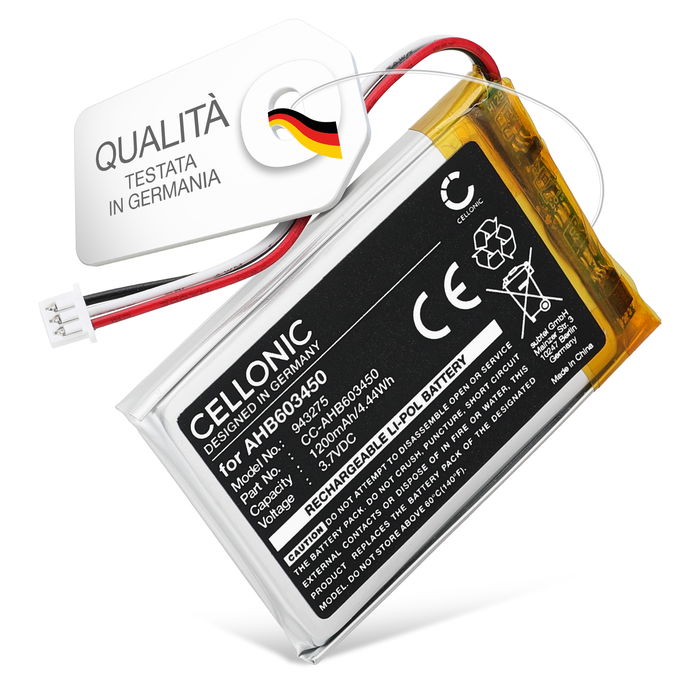 Batteria per Babysense V35 1200mAh marca CELLONIC