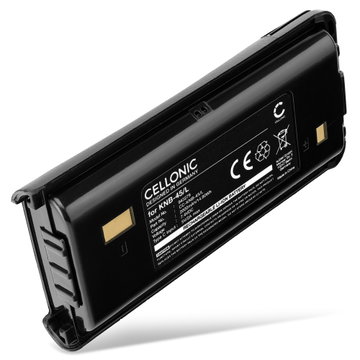 Akku für Kompatibel mit Kenwood TK-3301T TK-3200 TK-3202 TK-2202E TK-2206 TK-2207 TK-2207G TK-2302E 2000mAh Li Ion von CELLONIC