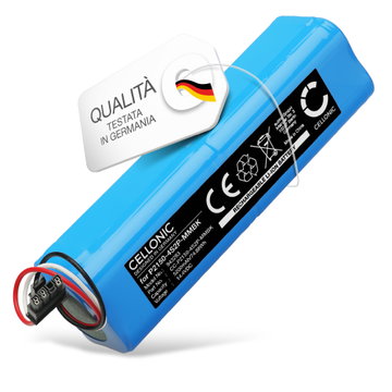 Batteria per Dreame Bot L10 Prime, Bot L10s Plus, L10s Pro, L10 Prime, Xiaomi 34264, Mi Robot Vacuum-Mop 2 Ultra 5200mAh di CELLONIC