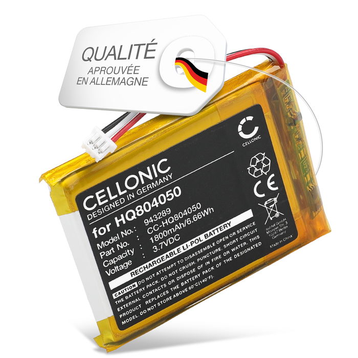 Batterie pour Babysense V43 1800mAh de CELLONIC