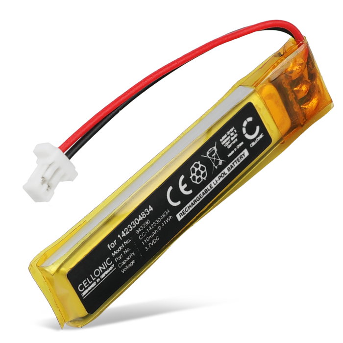 Akku für Logitech Spotlight Presenter 1423304834 (110mAh, 3.7V) von CELLONIC