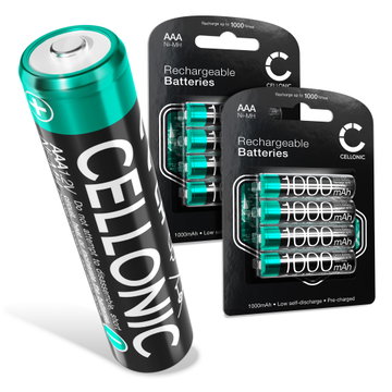 8x AAA Akku für Siemens Gigaset A400, A415, AS405, A510, AS690, C430, C530HX, CL660HX, E560, E290A 1000mAh von CELLONIC