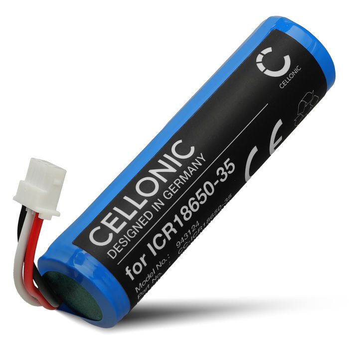 2x Batteria per Petzl NAO, NAO Plus 2600mAh marca CELLONIC