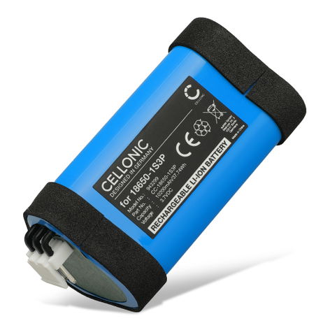 Batteria per Ledlenser MT18 18650-1S3P (10200mAh, 3.7V) di CELLONIC
