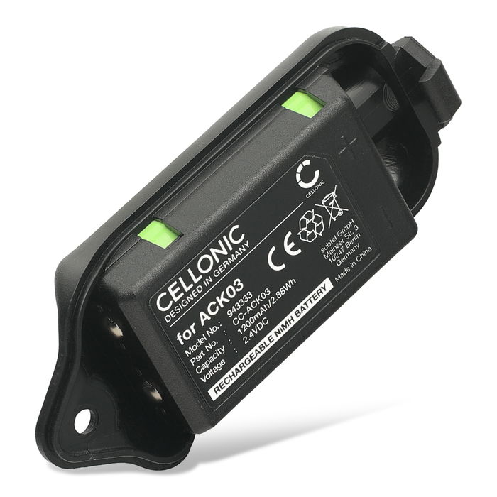 Batterie 3M Peltor Lite‑Com ACK03 (1200mAh, 2.4V) de CELLONIC
