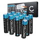 12 pz AAA Batterie standard 1250mAh