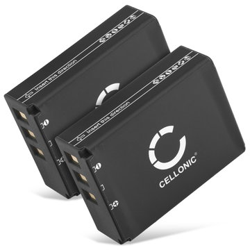 2x Batteria per Fuji FinePix SL300, S1, SL1000, SL280, SL240, SL260, SL245, SL305, F305 NP-85 (1500mAh, 3.7V) marca CELLONIC
