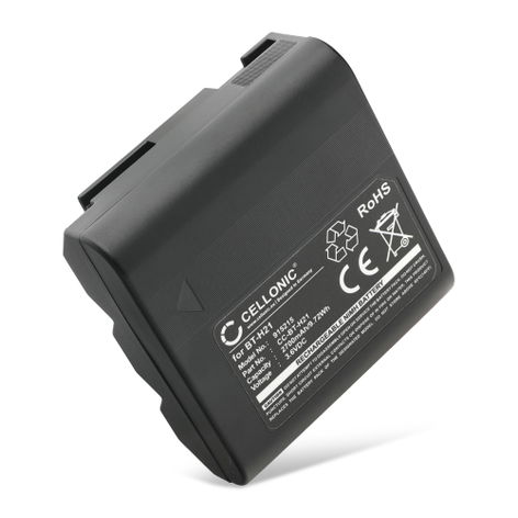 Batterie pour Sharp VLA10U, VLA110U, VLA111U, VLAH130U, VLAH131U, VLAH150U BT-H22 (2700mAh, 3.6V - 3.7V) de CELLONIC