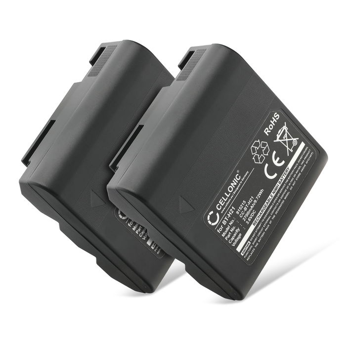 2x Batteria per Sharp VLA10U, VLA110U, VLA111U, VLAH130U, VLAH131U, VLAH150U BT-H22 (2700mAh, 3.6V) marca CELLONIC