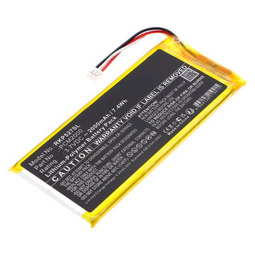 Batteria per Ring Alarm Keypad (2.Gen) - 5AT2S7 - PCM2000 (2000mAh) batteria di ricambio