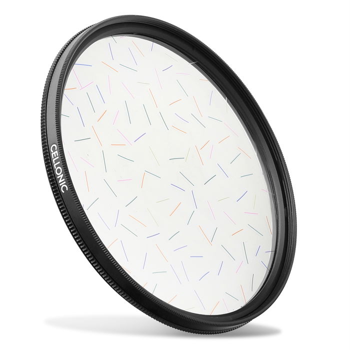 Filtro Arcobaleno Starlight a strisce per Ø 58mm Filtro effetto