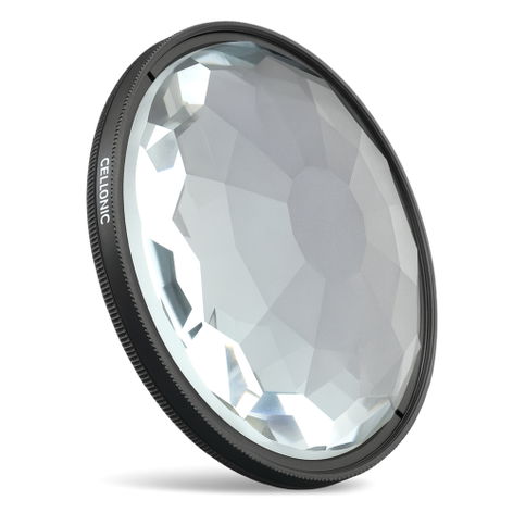 Filtro caleidoscopio / multi-immagine Ø 58mm Canon XC10; XF100; XA10; XA40; XA11; XC15; XA20 di CELLONIC
