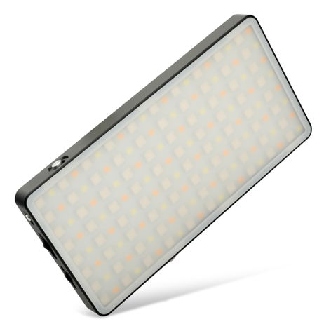 RGB LED Video Light 3200K-8500K + RGB for Nikon D850; D3500; D750; D7500; D5; D5600; D7000 from CELLONIC