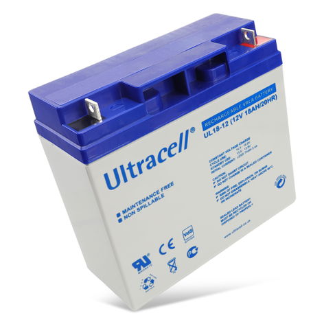 Batterie plomb-acide (12V, 216Wh, 18000mAh, UC18-12) de Ultracell