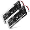 2x Batteria 500mAh