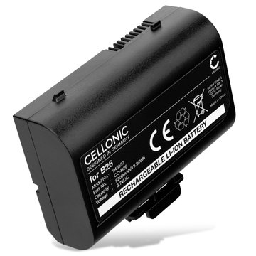 Batteria di ricambio B26 per POS Adyen S1F2, Castles Saturn S1F2, 1000F Affidabile sostituzione da 5200mAh per terminale di pagamento