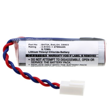 Batteria per DAITEM DP1000, 1000 DP1101X, 4D14111X BAT04, BatLi04, D8903 (2700mAh, 3.6V) di CELLONIC