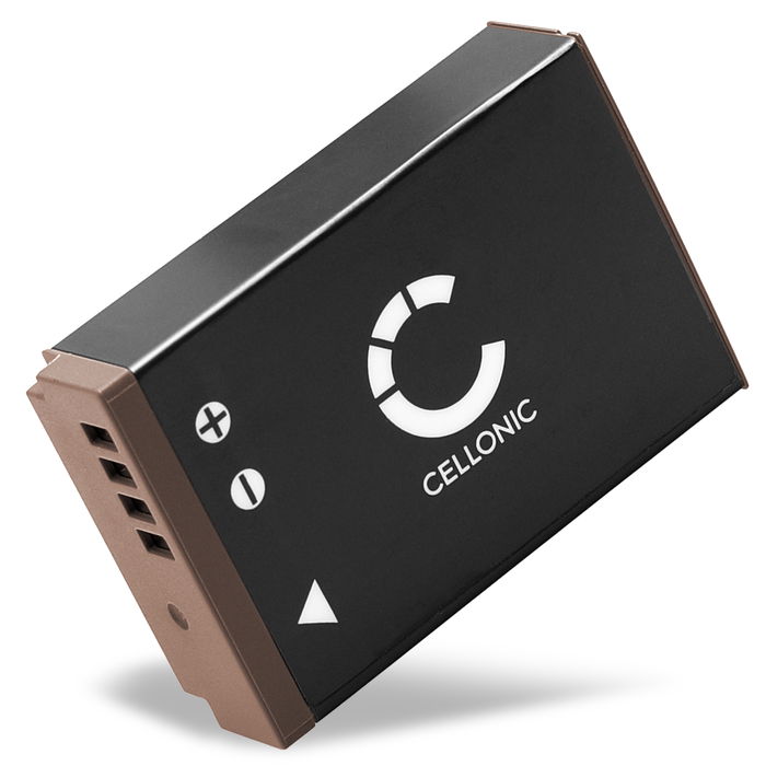 Batteria con Type-C input per Canon EOS 100D, EOS Kiss X7, EOS M, EOS M10, EOS M100, EOS M2, EOS M50 LP-E12 (750mAh, 7.4V) marca CELLONIC