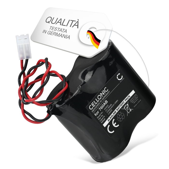 Batteria per Abus FU2986, FU8220 FU8220, FU2986 (17000mAh, 3.0V) di CELLONIC