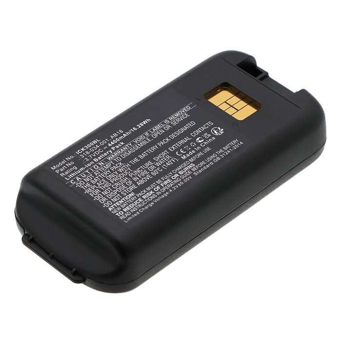 Batterie pour Honeywell CK3X, CK3, CK3R, CK3A, CK3B, CK3C, CK3N, CK3N1, CK3C1 4400mAh 3.7V de CELLONIC