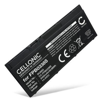 Batteria per portatile Fujitsu LifeBook E5510, U749, E5411, T937, Lifebook U7410, E559, U7510, U748, E558, U758, T939 Fujitsu FPB0338S, CP721834-01, CP734928-01 ricambio per laptop 3450mAh 14.4V 