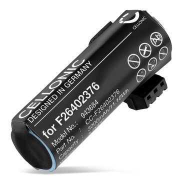 Batteria di ricambio F12433179, F26402376 (Hard-Pack) per POS Ingenico Move 5000 Affidabile sostituzione da 3000mAh per terminale di pagamento