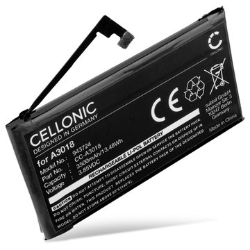 Akku für Apple iPhone 15 A3018 (3500mAh, 3.85V) von CELLONIC