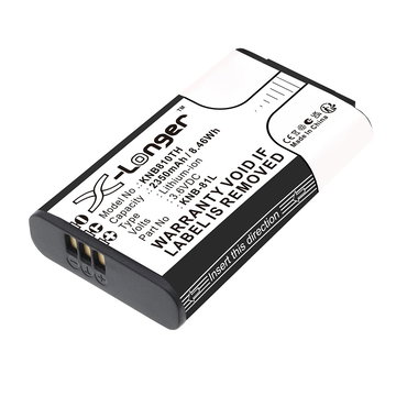 Batteria per Kenwood PKT-300, TK-3601D, NX-P500 KNB-81L 2350mAh Ioni di Litio di CELLONIC